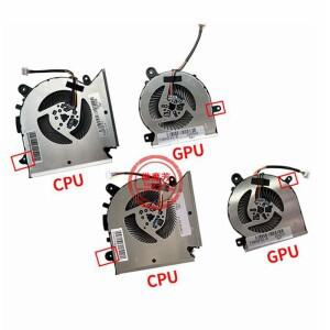 msi호환 GF63 8RC 8RD MS-16R1 시리즈 노트북 CPU 팬 PABD08008SH N413 용 새 냉각
