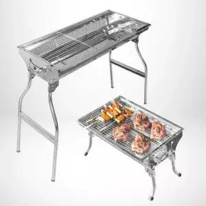 캠핑그릴 캠핑 숯불 훈제 바베큐 그릴 불멍 화로대 대형 LU254