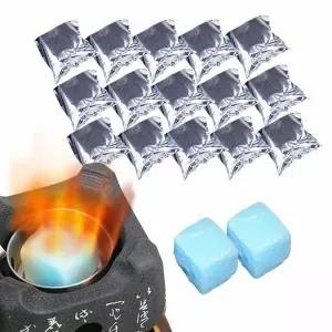 야외 고체연료 점화 불붙이기 캠핑용 50g15개