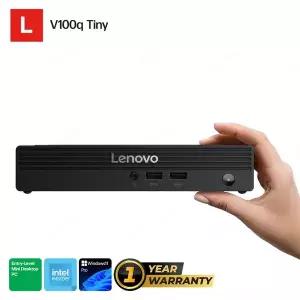 [레노버]V100q N100 윈도우11프로(8GB/128GB/팬리스/13GGS02C00-P) 엔트리 미니PC 키오스크 샤이니지