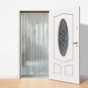 국산 비닐 문발 파리문발 반투명 비닐발 커튼