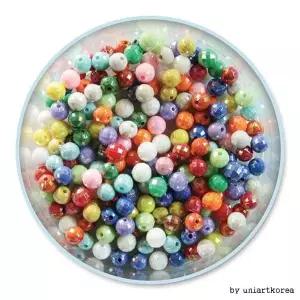 [셀러에이드]5000 크리스탈 모양 비즈 17번 액세서리 만들기용 원형 비드