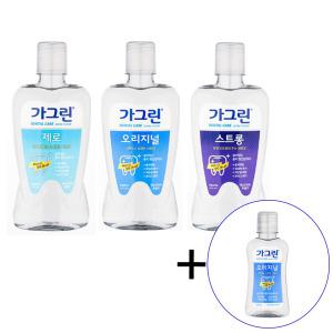 가그린 750mlX2 +100ml /제로/오리지널/스트롱