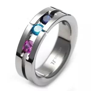 T-966 티타늄 반지 이니셜무료 무료배송 맞춤제작 평생AS