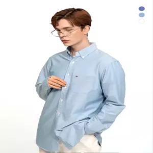 [타미힐피거]타미힐피거 남성 클래식핏 린넨 코튼 셔츠 택1 TH114