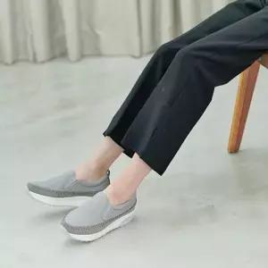 [라일리의류] Rly 국내제작 펀칭 매쉬 시원한 밴드 통굽 여성 슬립온