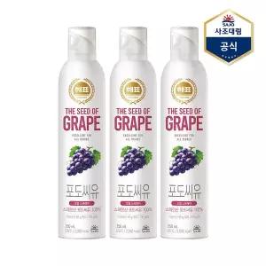 [하프클럽/사조 대림]오일 스프레이 포도씨유 250ml X 3개