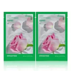 이니스프리 에너지 마스크 22mL 로즈 2개