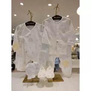 [쇼콜라](강남점)포미배냇가운내의양말손싸개4종세트 (TNNXNG022S SET)