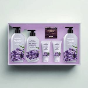 LG 25년 설 선물세트 생활의 감동 바디케어세트 라벤더
