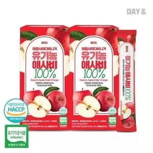 데이앤 애플사이다비니거 유기농 애사비 100 15포 2박스