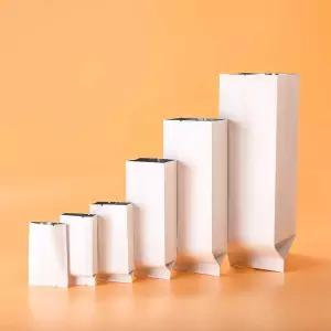 양갱 포장지 쌀 원두 드립백 포장 봉투 소분 그라프트 흰색크래프트백각사이즈1개+2개라이너