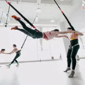 엉덩이운동 번지 댄스 당김