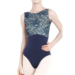 Dance Elite - Aquazul 여성용 및 발레 댄스 댄스, 네이비 레오타드