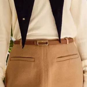 백화점 브랜드 닥스 DAKS DBBE5F804W3 여성벨트D Symbol브라운 골드 D버클 소가죽 여성벨트 677956