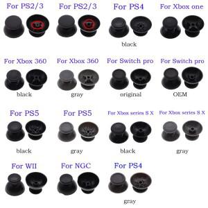 [호환품]PS2 PS3 PS4 pro 슬림 PS5 Xbox 360 시리즈 S One X 게임 패드 컨트롤러 핸들 용 2pcs 아날로그 조