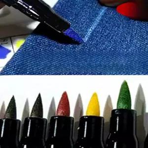 패딩염색 펜 염료 패브릭 터치업 복원 의류 잉크 원단 단색화 염색약 검은옷 산업용