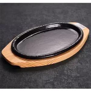 주물 코팅 무쇠 스테이크 팬 원형 콘치즈 조리용 팬