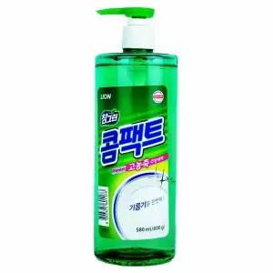 참그린 라이온 콤팩트 고농축 주방세제 580ml 친환경 안심 세정