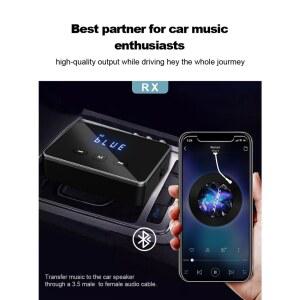 블루투스 리시버 송신기 AUX 오디오 자동차 5MM 스피커용 생성기 광학 통화 TV 무선 어댑터 RCA 옥스 핸즈프리 동축