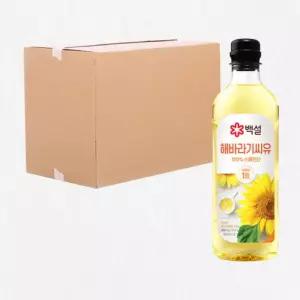 [로지프로] 스페인산 해바라기씨유 900ML 12개입 (1박스) 해바라기씨유900ML 해바라기유 식용유