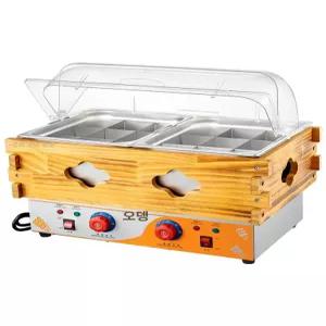 업소용 대용량 어묵 조리기 분식 이자카야 포장마차 오뎅바 고정형 칸막이 다기능 오뎅기