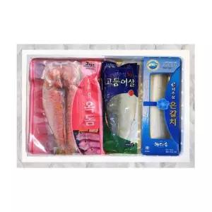 [햇살맞춤]산지직송 제주 갈치 300g 2마리 옥돔 150g 2마리 고등어 6팩(800g) 1.7kg