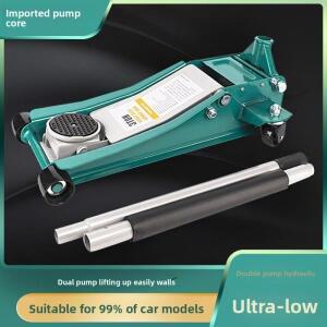 차량 잭 소형 상품 자동차 잭 수평 유압 이중 펌프 2.5t 액세서리 타이어 교체용 두꺼운 특수