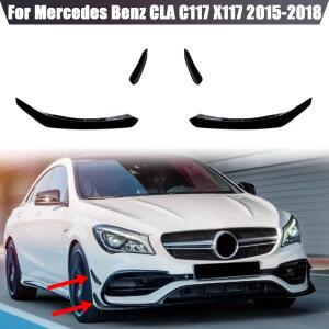 범퍼덕트 앞범퍼 스포일러 스플리터 트림 에어 블레이드 메르세데스 벤츠 CLA C117 CLA200 220 250 AMG 201
