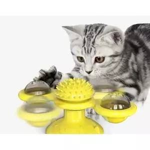 고품질 OH 듀얼 회전볼 애완동물 장난감 터그 놀잇감 노즈워크 강...