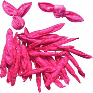 20개의 유연한 폼 스펀지 헤어 컬링기, 무열 컬링기 매직 베개 소프트 롤러 스파이럴 컬 세트 케어 DIY 스타일링 도구