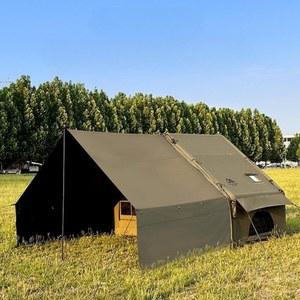 밀리터리 막사형 에어 텐트 T 캠핑텐트 터널 인용 타프 차박 그린