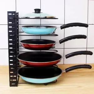 5단 후라이팬 정리대 선반 팬 정리랙