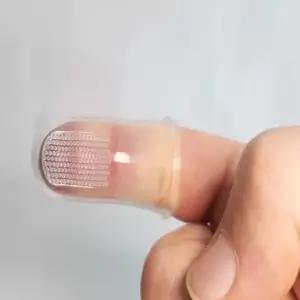 ksr 펫 치아 손가락 칫솔 브러쉬 펫칫솔 강아지칫솔 손가락칫솔 개이빨브러쉬 고양이칫솔