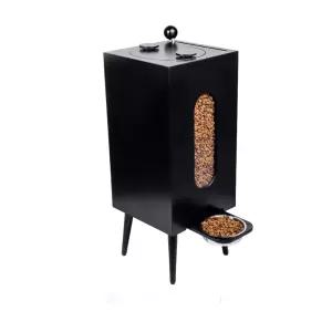 원목 강아지밥그릇 반자동 반려동물용품 식기 애견 강아지 급식기