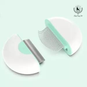 딩동펫 반려동물 미니 브러쉬 털 정리 관리 용품 2in1 방울방울