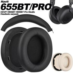 [호환품]HAVIT H655BT Pro 교체용 이어패드 메쉬 천 메모리 커버 스폰지 소프트 단백질용 이어폰 패드