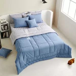 [롯데백화점]닥스 고밀도 브로스 네이비[6] 퀼트이불 싱글