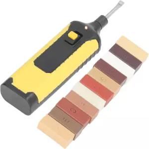 바닥 및 가구 균열 수리 키트 목재용 쉽게 녹을 수 있는 도구 샌딩 빠른 건조 왁스 필러가 메이플 오크