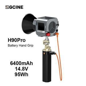 ZGCINE 프로 배터리 그립 바운시 핀 ° 소카니 고독스 조명용 회전 홀더