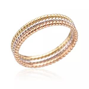 18K 슬림 1.5mm 트위스트 올밴드 실반지 3종 세트 NPR29761