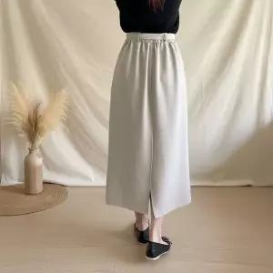 [하프클럽/]여성용 치마 출근룩 중간 캐쥬얼 벨트포함