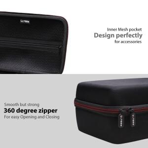 LTGEM EVA 하드 케이스 슈어 SM7B/MV7/MV7X 보컬 다이나믹 마이크 방수 보호 운반 보관 가방 전용