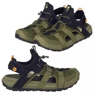 [매장판] 노스페이스 화이트라벨 남성 샌들 익스플로어 캠프 샨달 올리브 NS82R53K