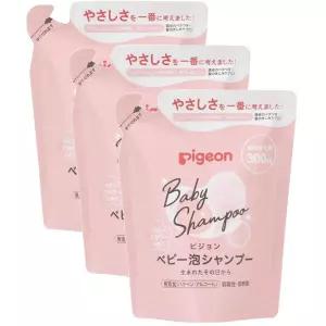 Pigeon Baby Shampoo 피죤 베이비 샴푸 플로럴 향 펌프 타입 리필 350ml 3팩