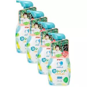 Pigeon 피죤 키즈 폼 샴푸 무첨가 리필 240ml 4팩