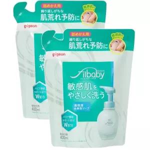 Pigeon Fil Baby Repair Soap 피죤 필 베이비 리페어 솝 리필 400ml 2팩