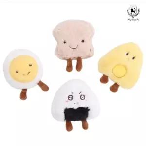 딩동펫 고양이 캣닢인형 장난감 숏다리 4종 세트