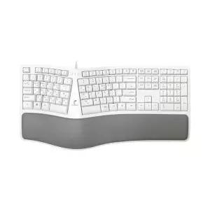 PLEOMAX PEK-N3000 유선 인체공학 키보드 화이트