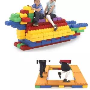 실내놀이터 체육시설교구 사회성발달 대형 블럭 큰블록 창의력 논리지능 공간지능 대형블록